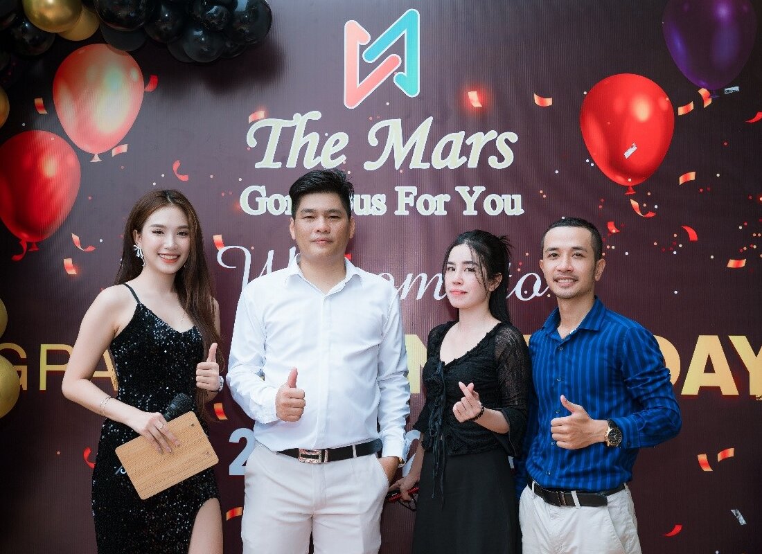ANH GIA KHANG EVENT – TỔ CHỨC LỄ KHAI TRƯƠNG SHOWROOM MỸ PHẨM THE MARS TẠI QUẬN 8, TP. HỒ CHÍ MINH